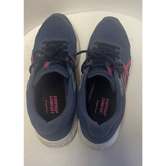 Asics Women’s Running Gel-Contend 6 Size 10 Blue Pink Gym Training Sneaker - Picture 12 of 14